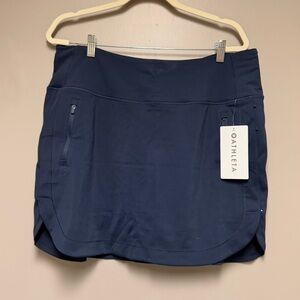 Athleta Dark Blue Skort with Pockets